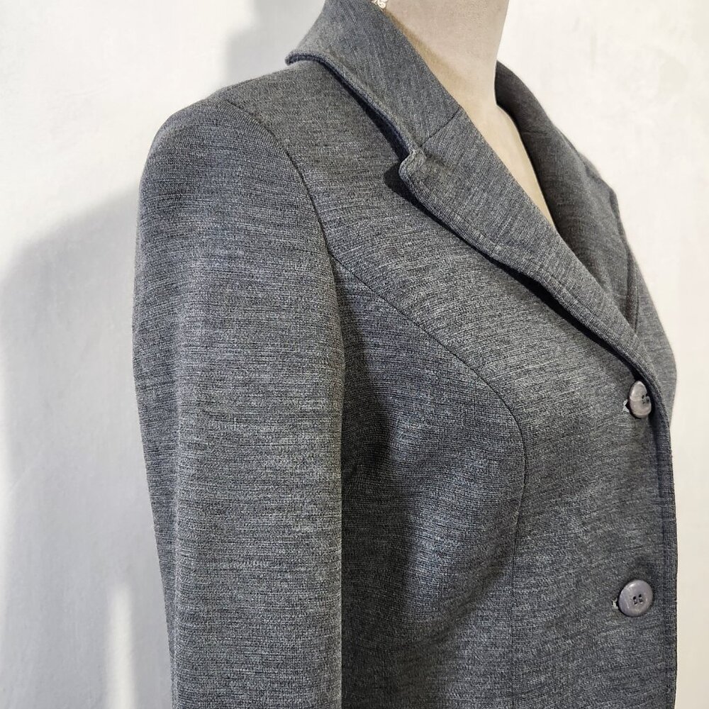 Pendleton Women's Size Medium Gray Three Button F… - image 7